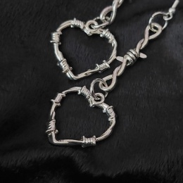 Barbed Heart Earrings