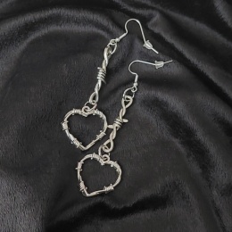 Barbed Heart Earrings