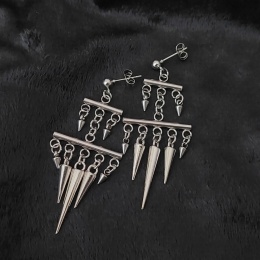 Iron Cascade Earrings