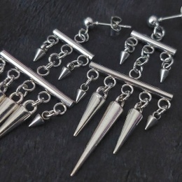 Iron Cascade Earrings