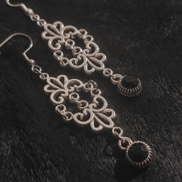 Mystic Obsidian Earrings