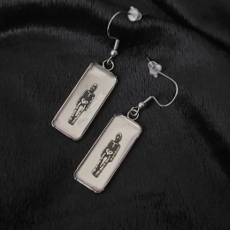 Preserved Bone Earrings