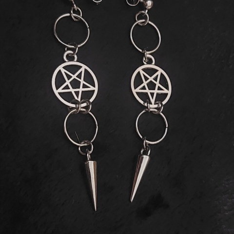 Silver Coven Earrings