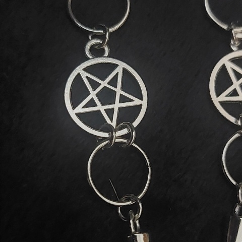 Silver Coven Earrings