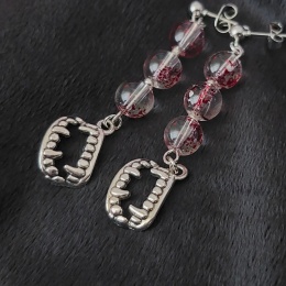 Blood Fang Earrings