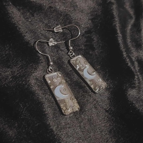 Shattered Moonlight Earrings